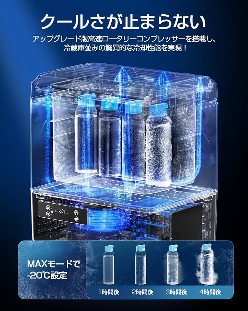 新品未開封　ポータブル冷蔵庫 冷凍冷蔵庫 15L コンプレッサー式 山善] ポータブル冷蔵庫 冷凍冷蔵庫 15L コンプレッサー式 (AC